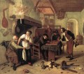 in der Taverne Holländischen Genre Maler Jan Steen
